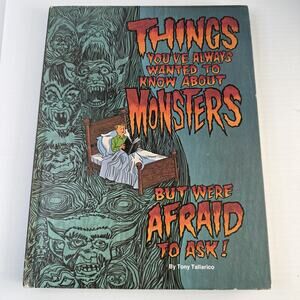 Vtg Things Youve Always Wanted To Know About Monsters But Were Afraid To Ask